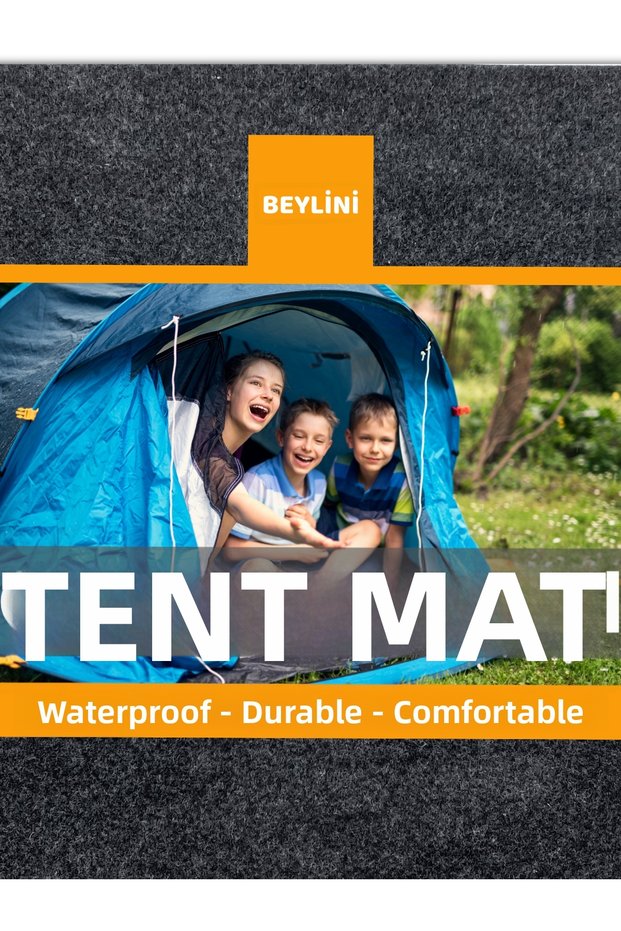 Camping Mat Tent Carpet Non-Slip Waterproof Floor Protector Convenient for Tent Inside and Outside Use