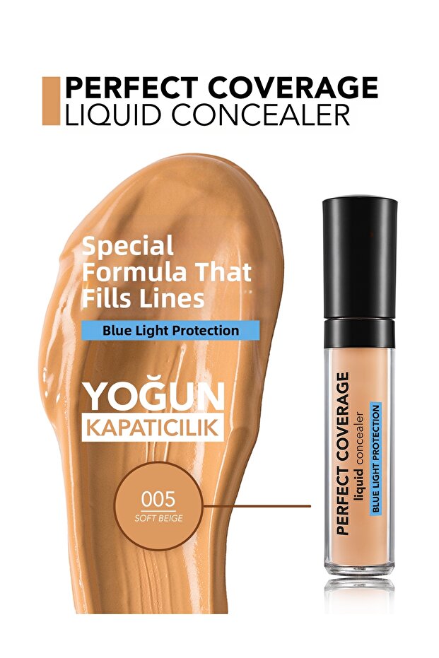 Perfect Coverage Liquid Concealer 05 Soft Beige - 3