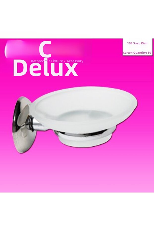 Plastic solid soap dish - 1