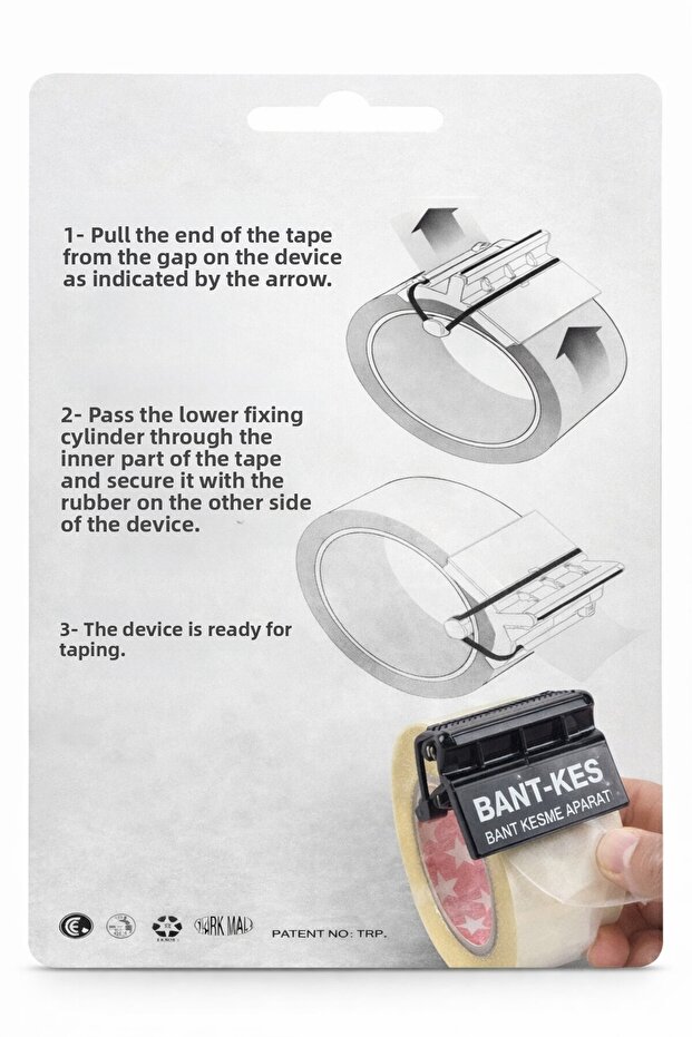 obrigado Πρακτική συσκευή κοπής ταινίας – Συμβατή με φαρδιά ταινία ...