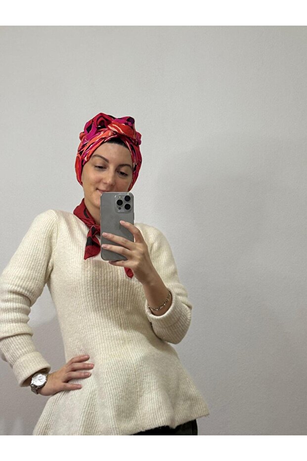 Cranberry Telli Saç Bonesi - 3