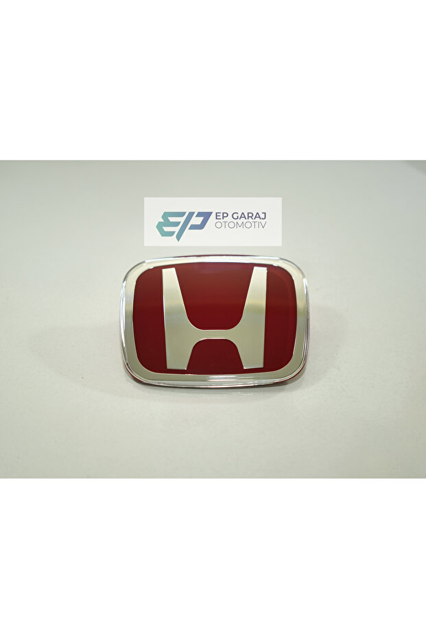 Honda Ies Civic 199-2001 Model Modified Case Red Rear Trunk Logo
