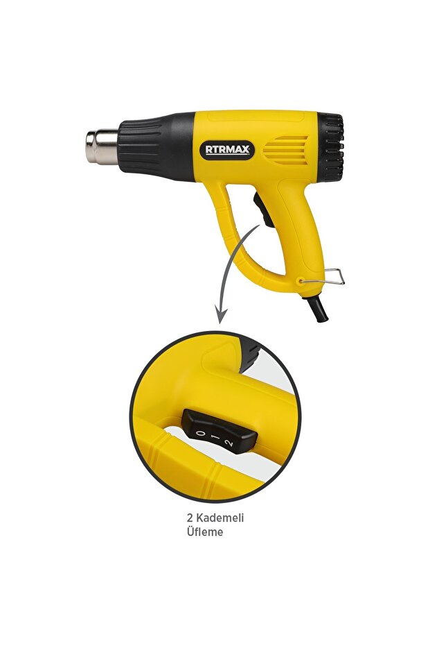 RTM303A Sıcak Hava Tabancası 2000 W - 2