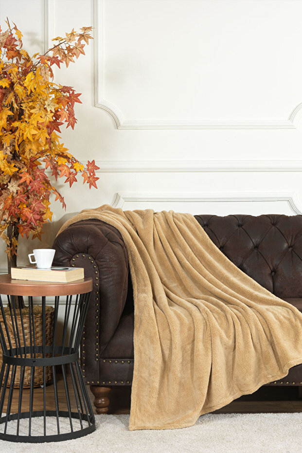 Enjoy Wellsoft Tv Blanket (100X170 cm) Camel Hair