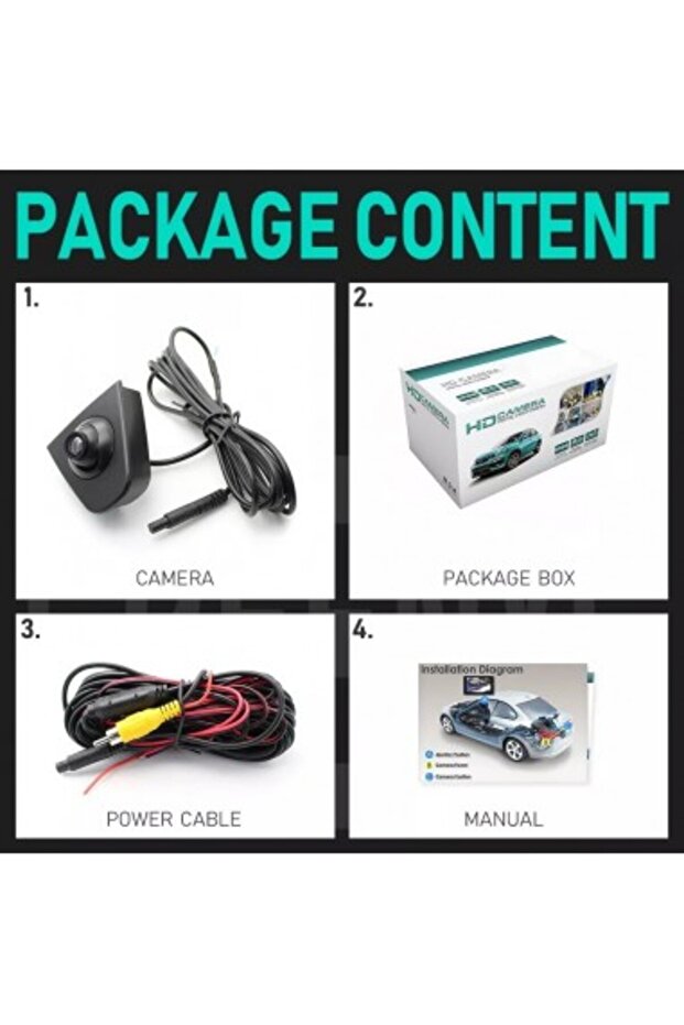 Dedicated front camera with logo mounting - 6