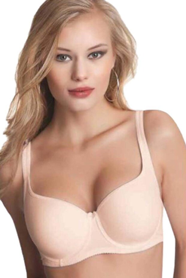 Recovery Covered Basic White Bra with Underwire (B C D CAP) 3613 - 1