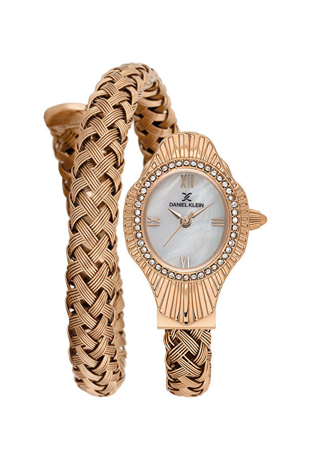 Premium Rose Gold Stainless Steel Watch for Women DK.1.14121-5