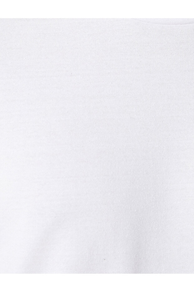 Slim Fit Basic Tişört - 6