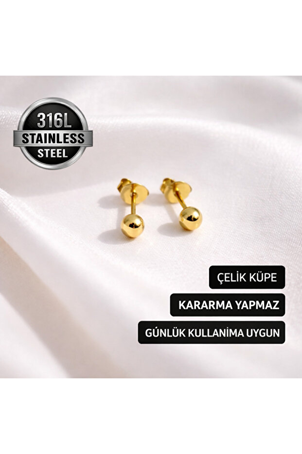 Çelik küpe - 1