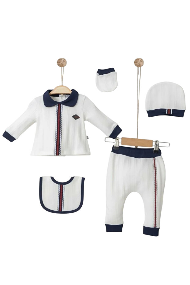 Charming Cotton 5-Piece Newborn Set
