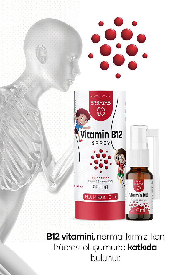 Metilkobalamin B12 Sprey 10 ml - 5