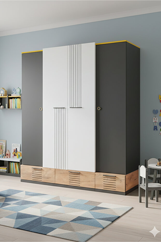 Gardırrop, Relax 4 Kapaklı Dolap - 1