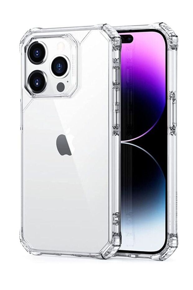For iPhone 11 Pro Air Armor Clear Phone Cover - Shock-Absorbing, Yellowing & Scratch Resistant