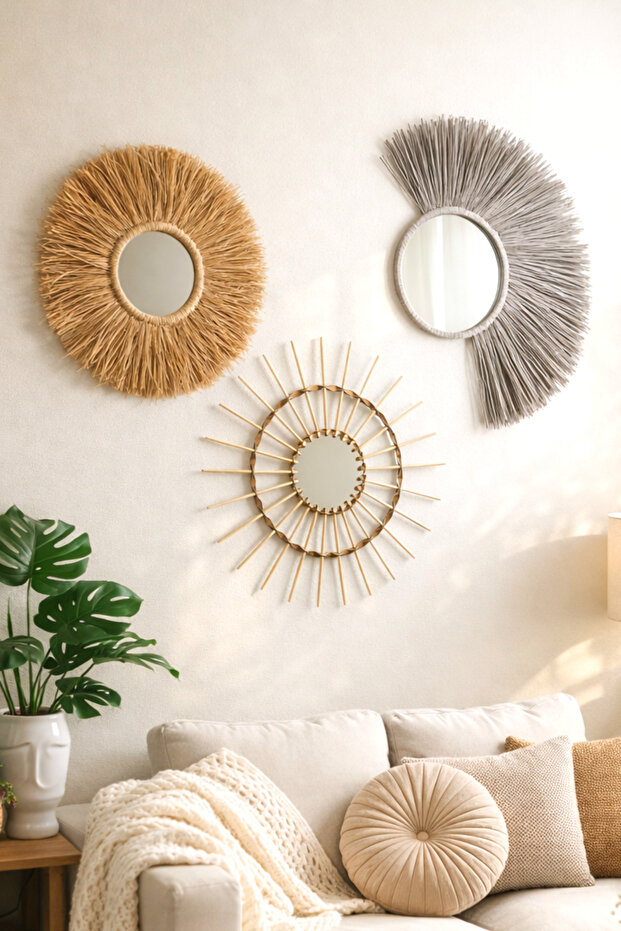 Bohem Rafya & Bambu Ayna Seti - 2