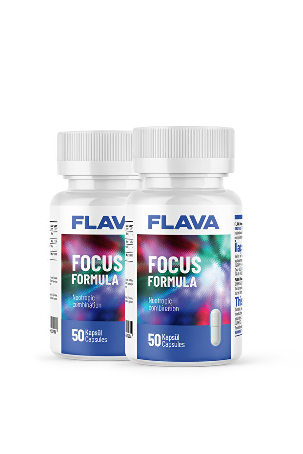 Focus Formula - 50 Kapsül X 2 Adet - 1