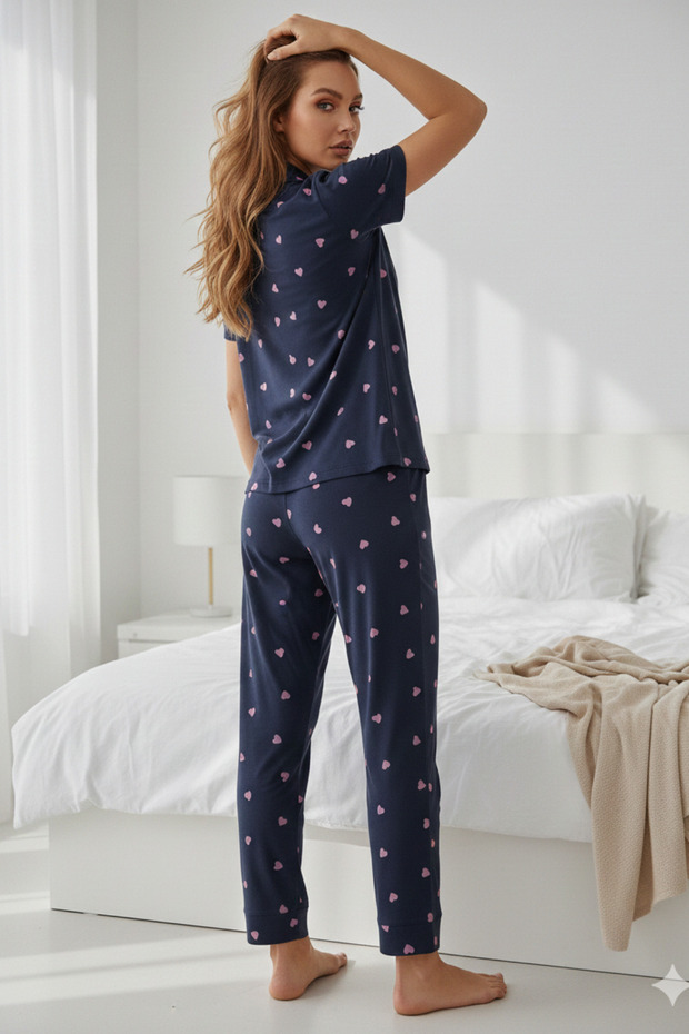 BUTTONED PAJAMA SET - 3