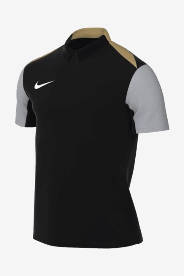 M Nk Df Acdpr24 Ss Polo K Fd7600-011 Black Men's Polo Collar T-Shirt