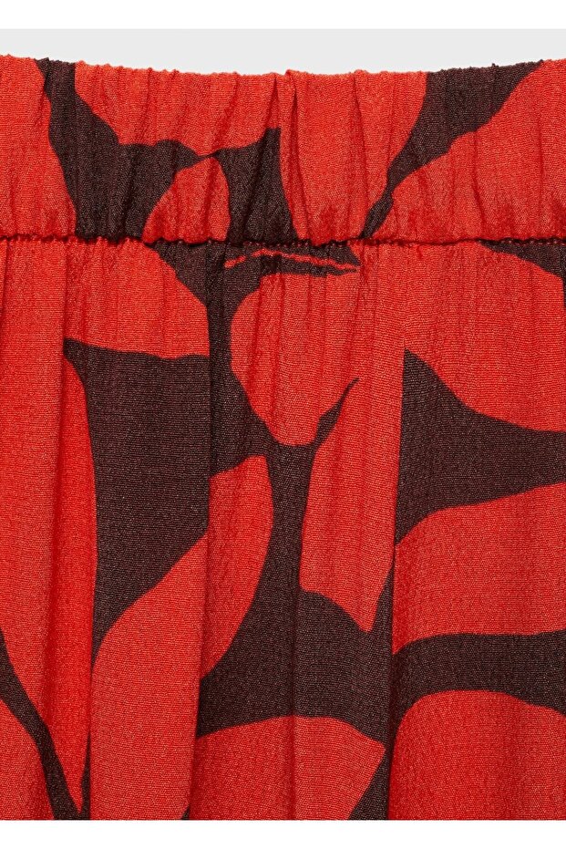 Çiçekli pantolon - 5