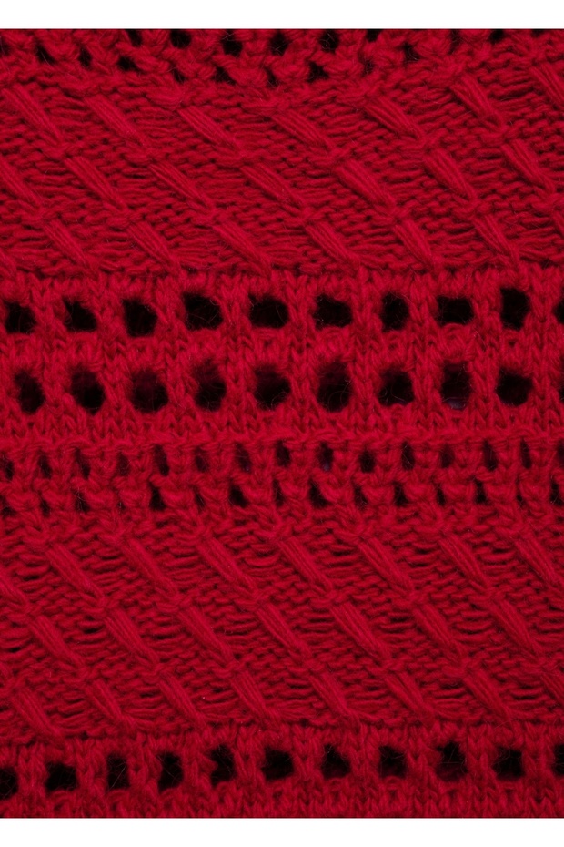 Ajur örgü kazak - 5