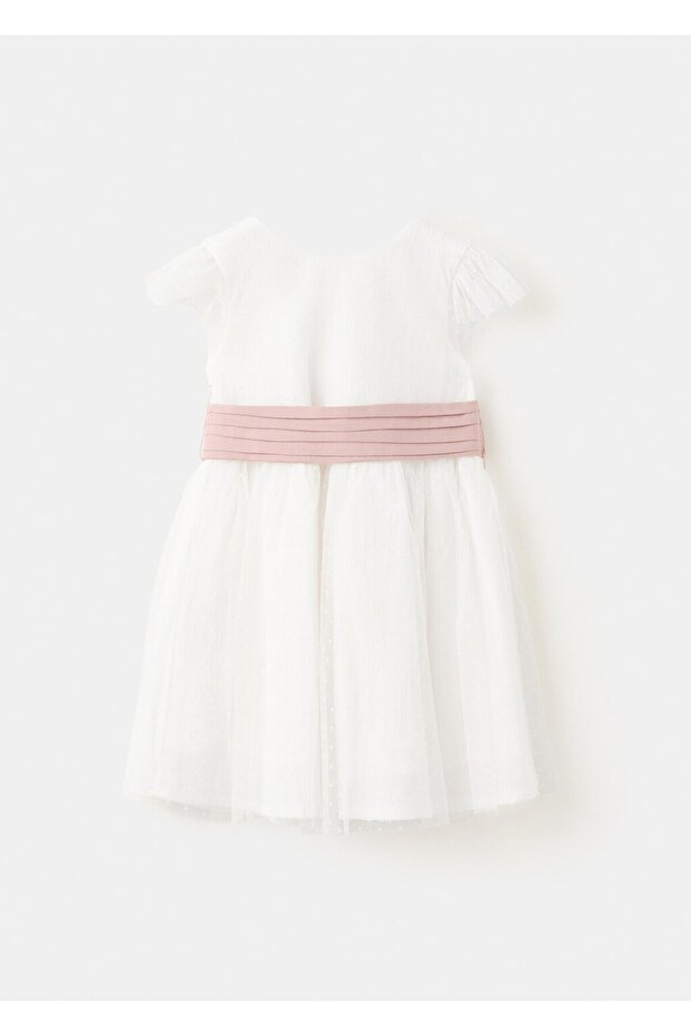 Kısa keten elbise - 2