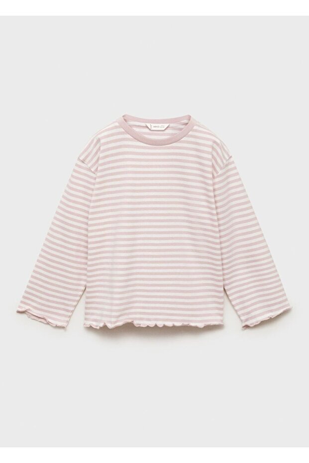 Cotton striped T-shirt