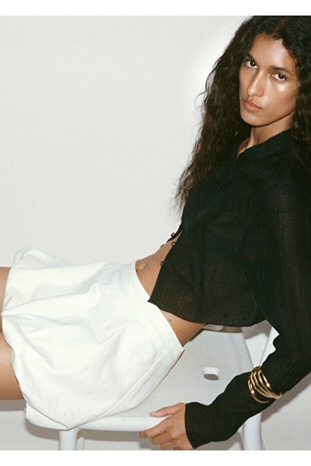 Lyocell bluz alamares - 8