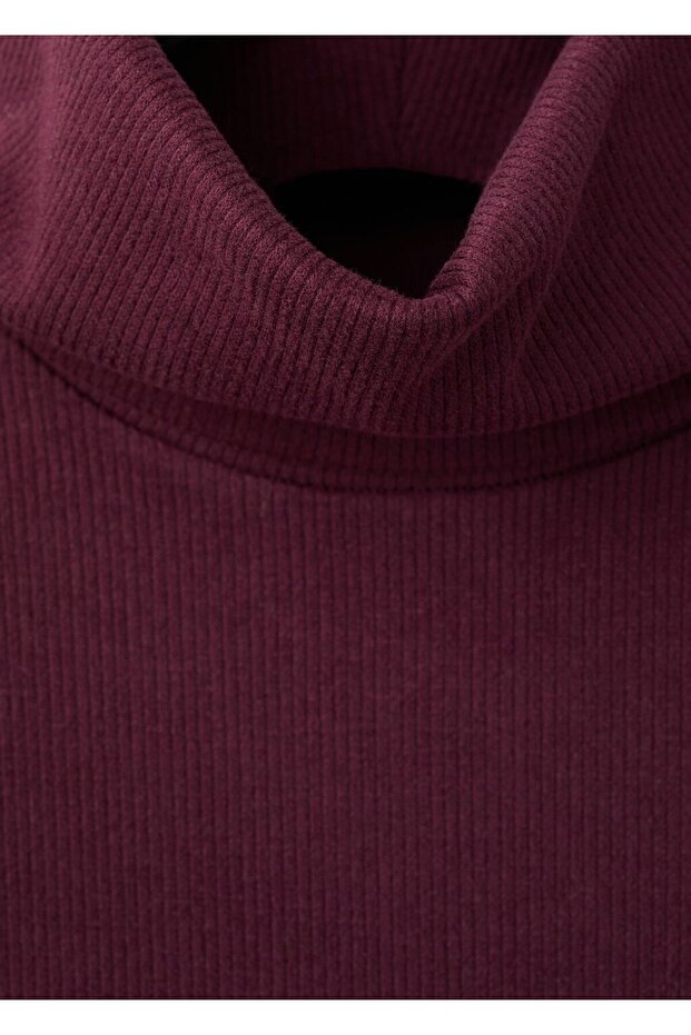 Huni yaka elbise - 8