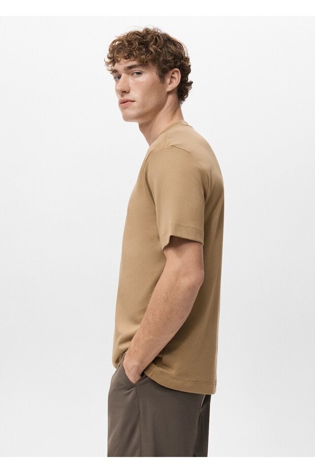 Medium weight regular fit tişört - 7