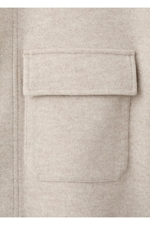 Cepli flanel gömlek ceket - 5