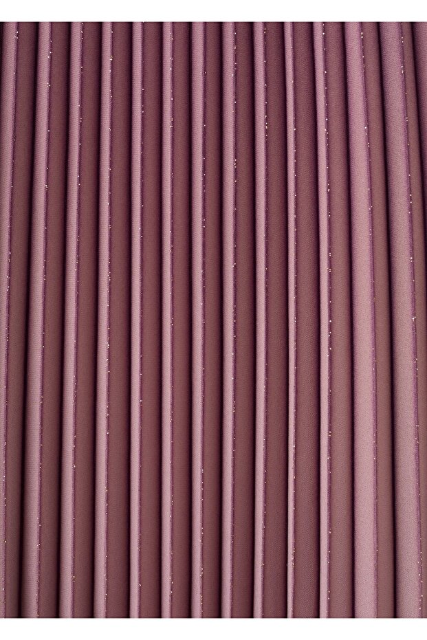 Pileli evaze etek - 5