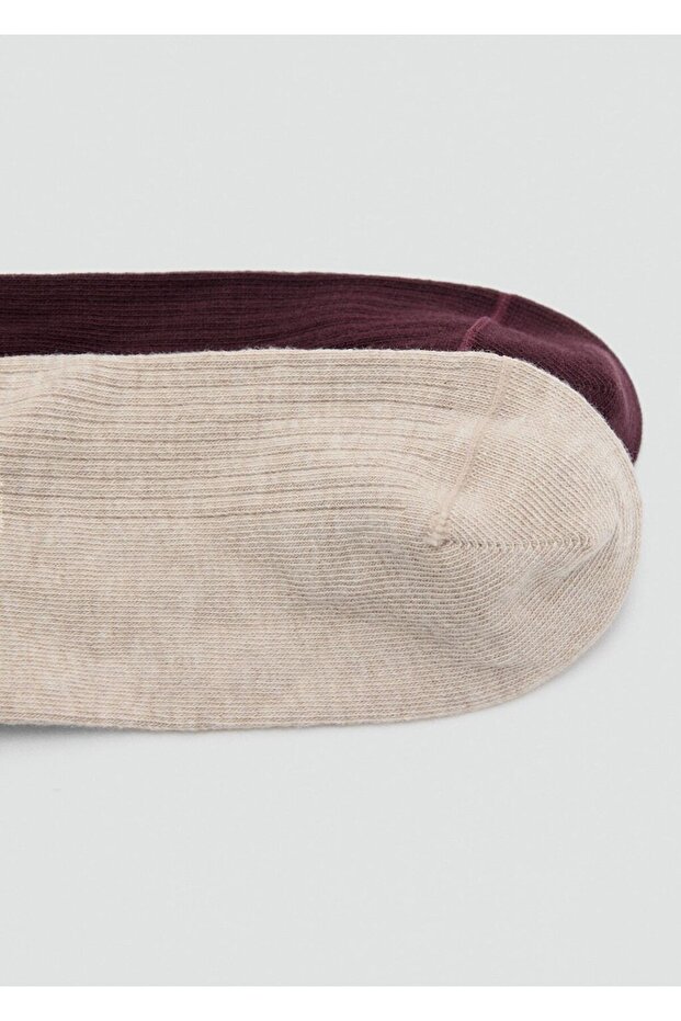 2'li fitilli pamuklu çorap seti - 3