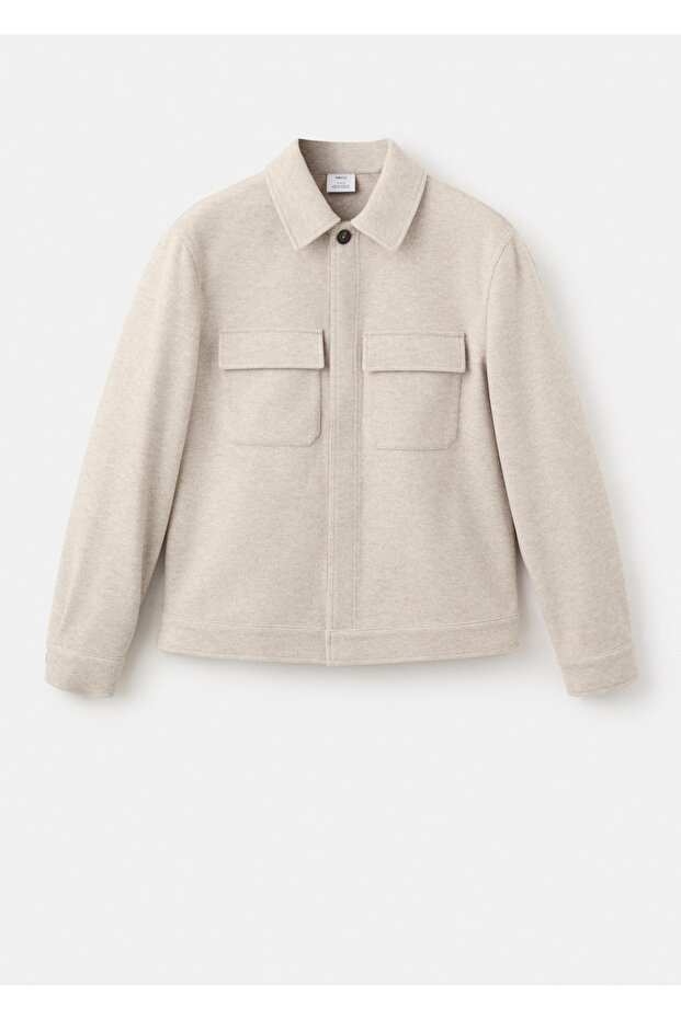Cepli flanel gömlek ceket - 3