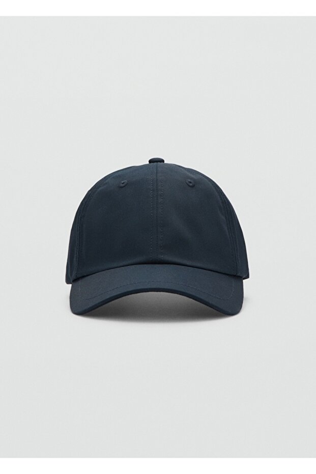 Düz pamuklu şapka - 1