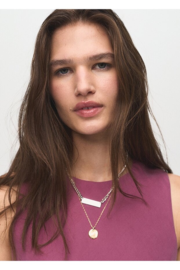 Uzun modal elbise - 6