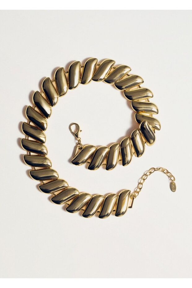 Maksi zincir kolye - 4