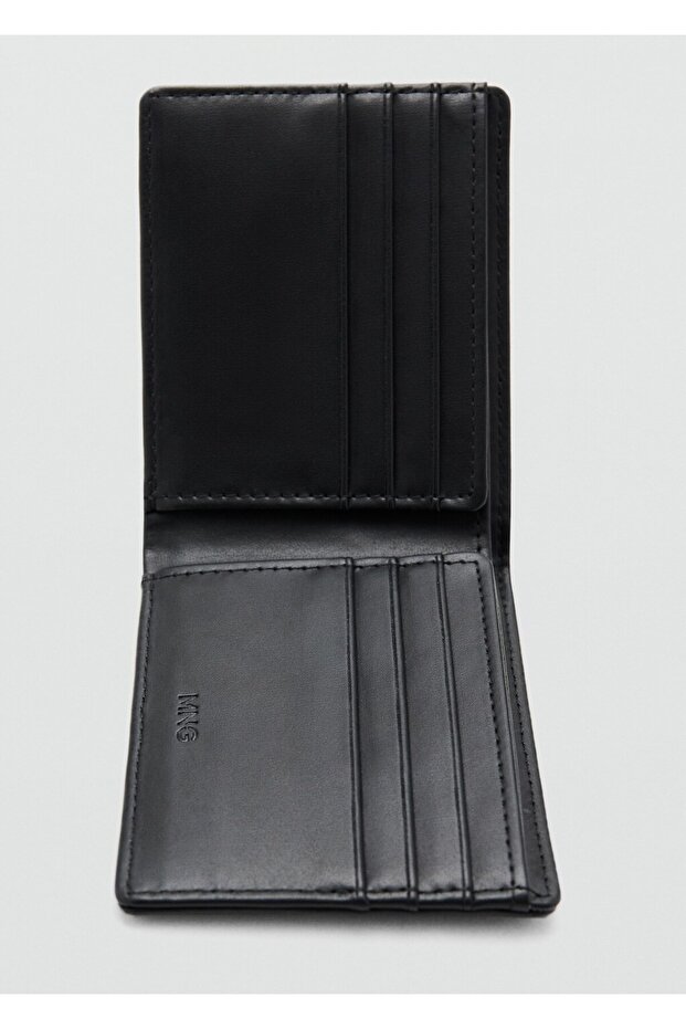 Eskitilmiş görünümlü para cüzdanı - 3