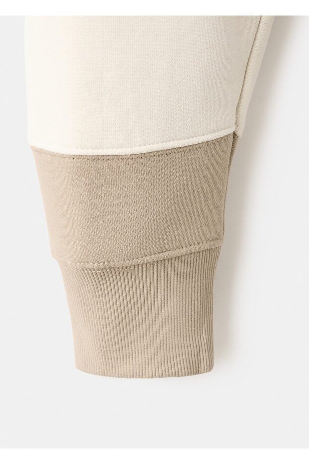 Çizgili polo sweatshirt - 5