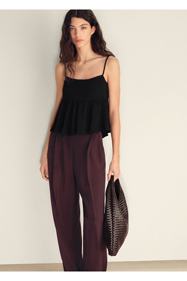 Blouse with Voluminous Texture - 7