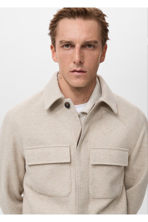 Cepli flanel gömlek ceket - 6