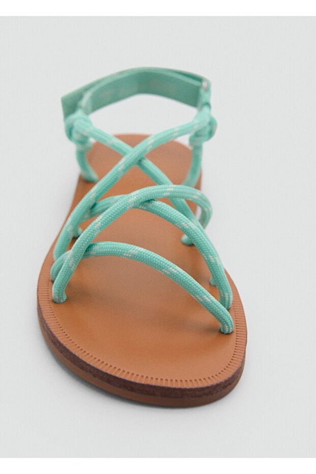 Bağcıklı sandalet - 3