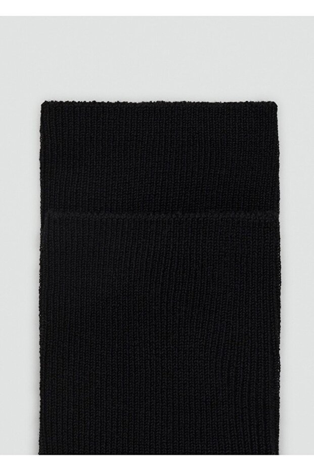 Pamuklu ribana çorap - 1