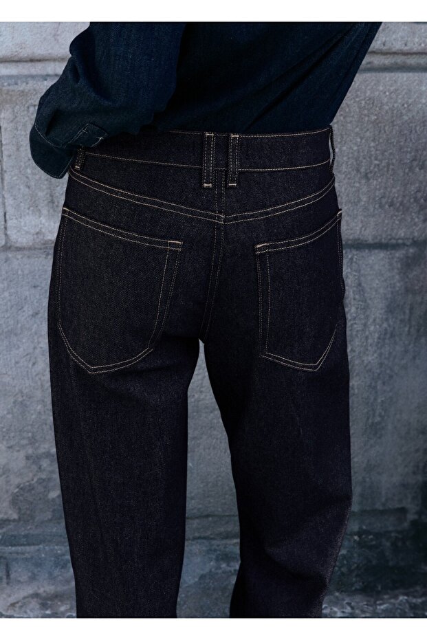 Paçaları kıvrık jean - 7