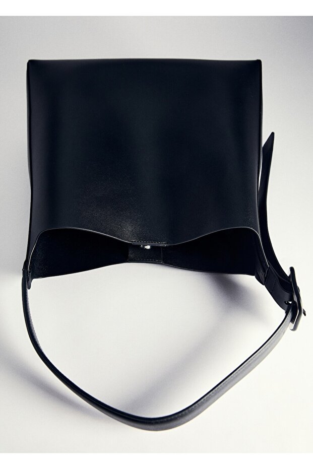 Tokalı bucket çanta - 3