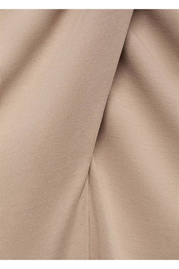 Anvelop yakalı elbise - 8