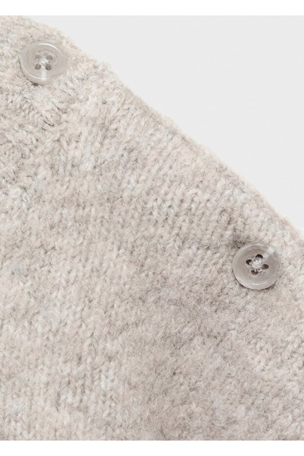 Strickpullover mit Bärenmuster - 5