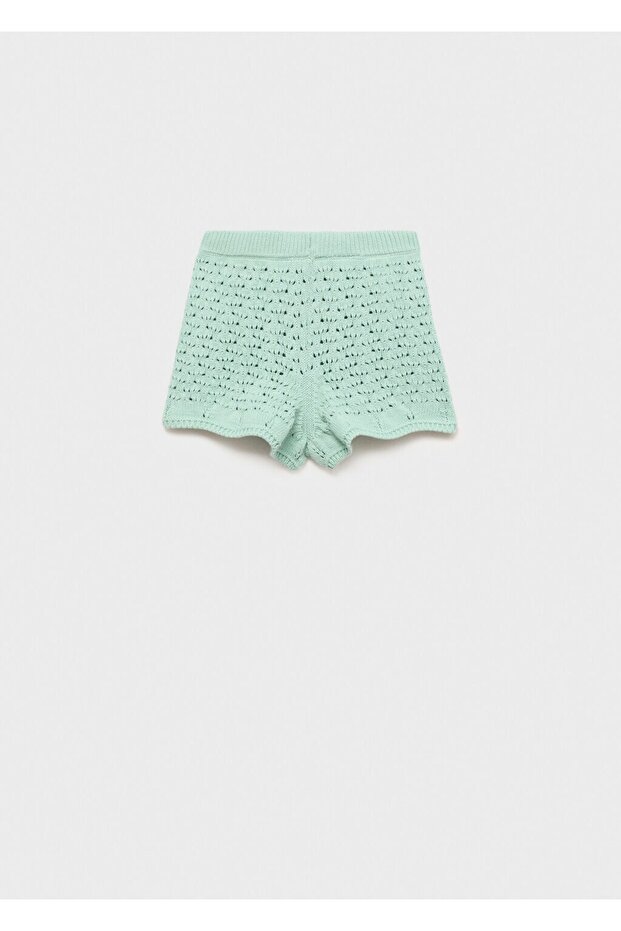 Kroşe triko şort - 4