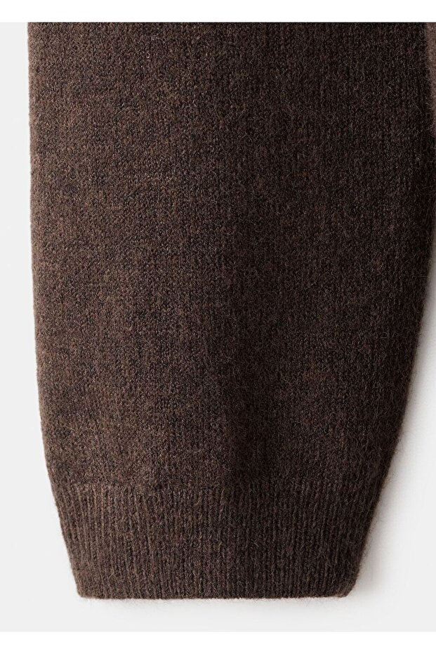 İnce örgü elbise - 5