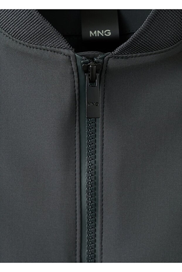 Water repellent bomber ceket - 8