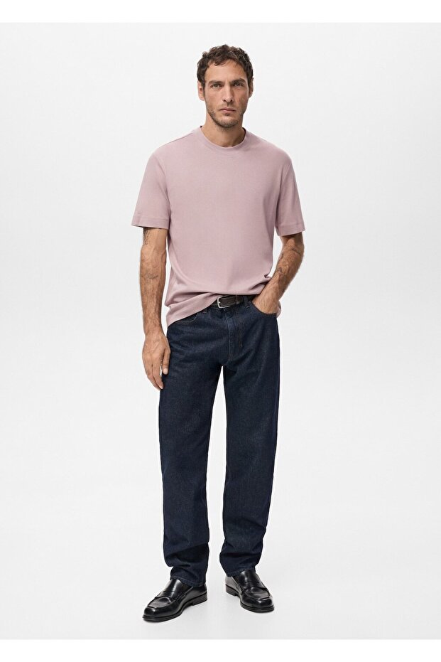 Medium weight regular fit tişört - 2