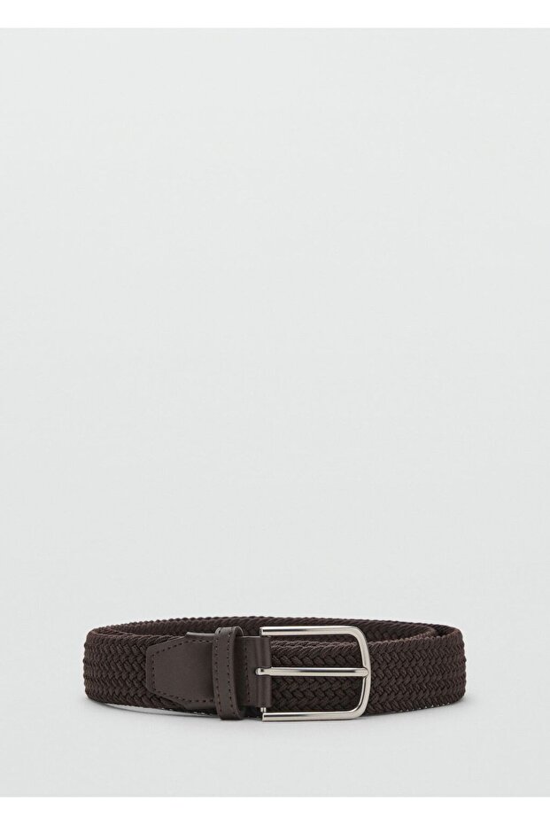 Örgü desenli elastik kemer - 2